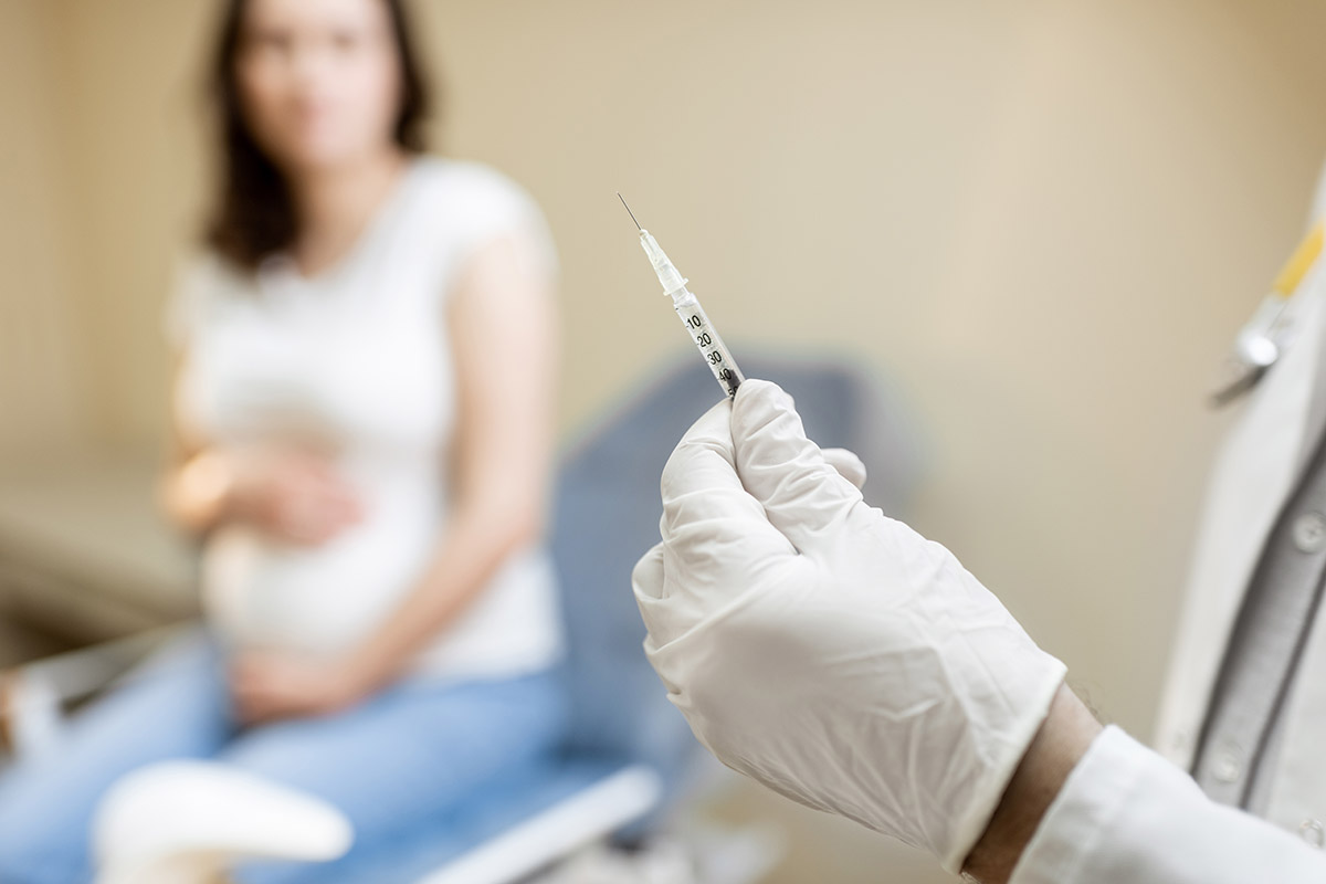 Vacuna de la gripe en embarazadas