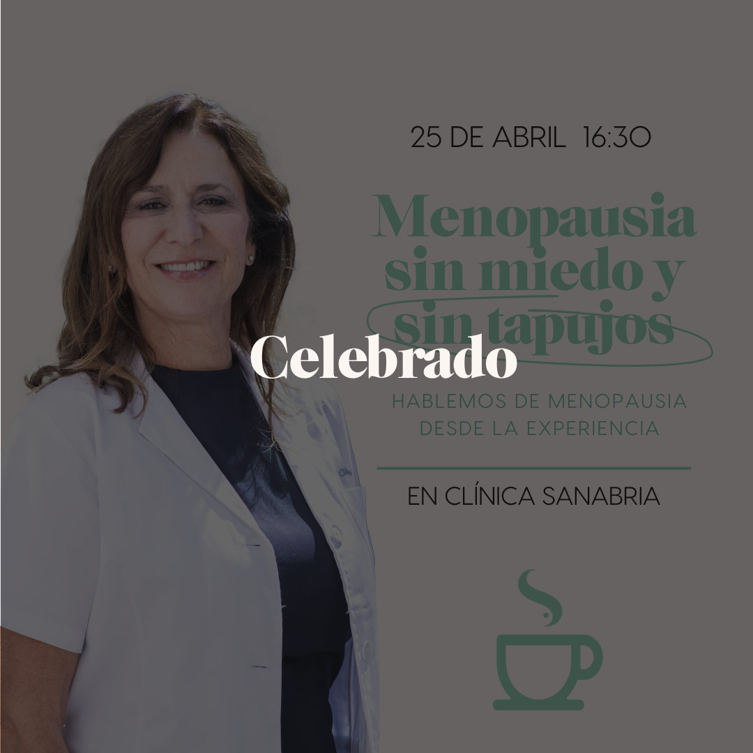 Café sobre la menopausia celebrado en Clínica Sanabria